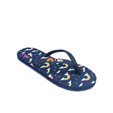 RIPPLES FLIP FLOP RAINBOW BLUE (524)