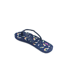 RIPPLES FLIP FLOP RAINBOW BLUE (524)
