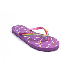RIPPLES FLIP FLOP RAINBOW PURPLE (524)