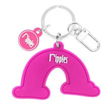 RIPPLES KEYCHAIN RAINBOW PURPLE (524)