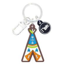 RIPPLES KEYCHAIN TEEPEE BROWN (496)