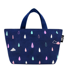 RIPPLES LITTLE TOTE RAINDROP CLOUDS (498)